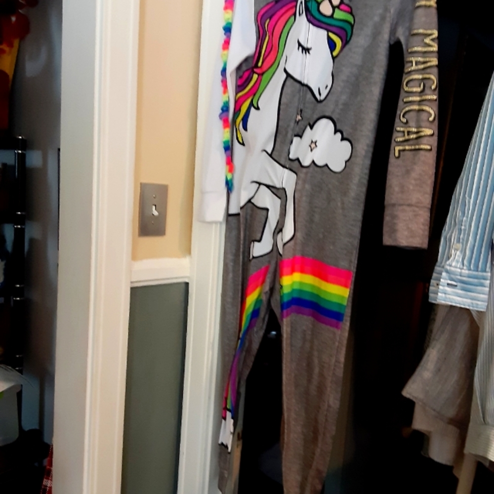 Unicorn costume or pajamsd